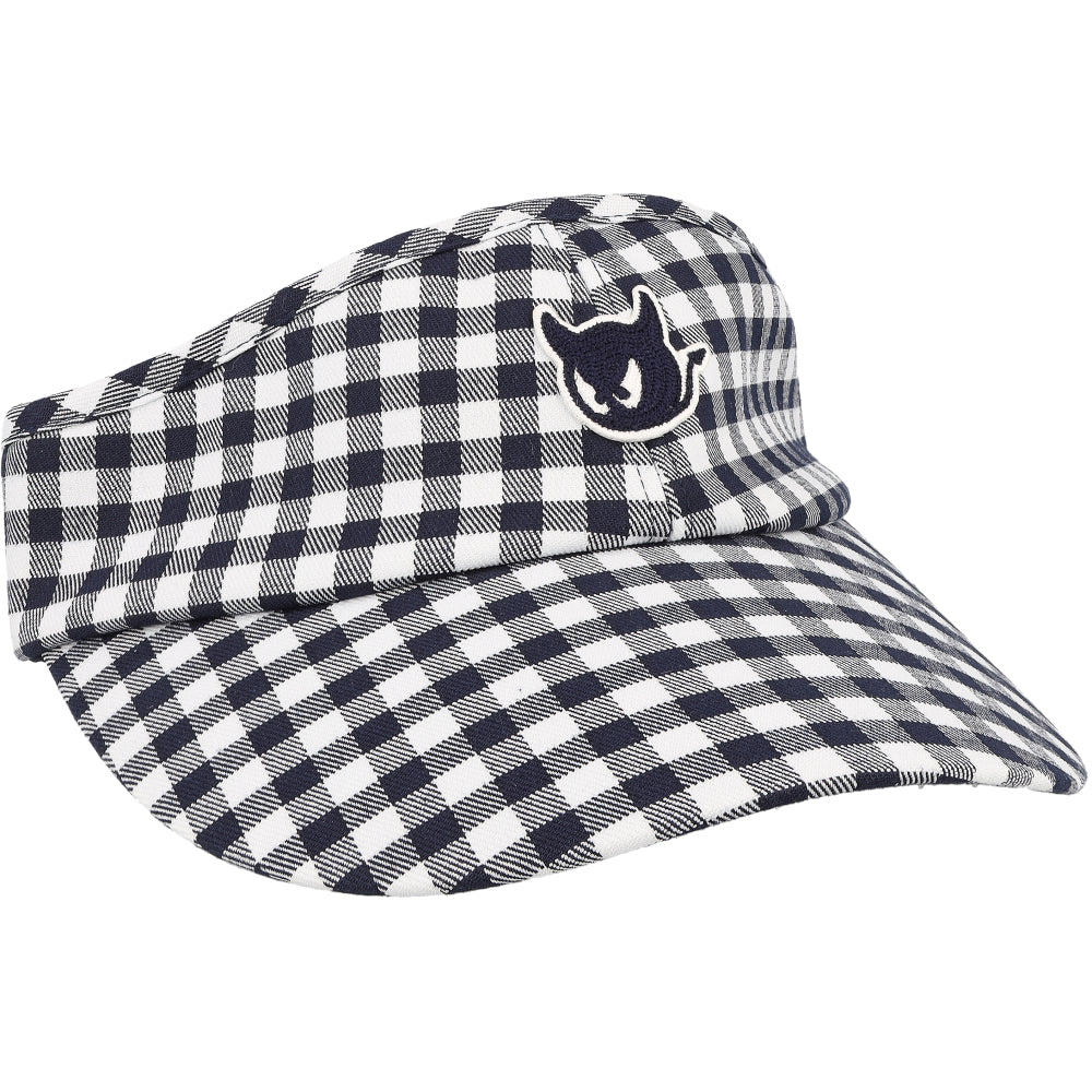 Women's High Top Check Visor