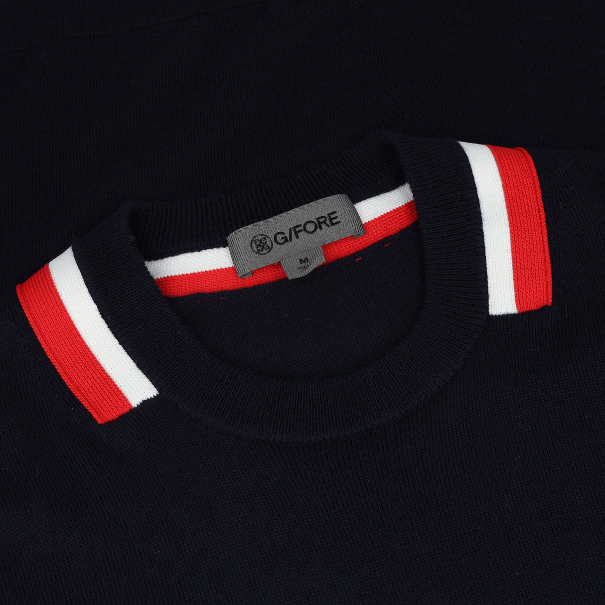 Color Block Merino Wool Sweater