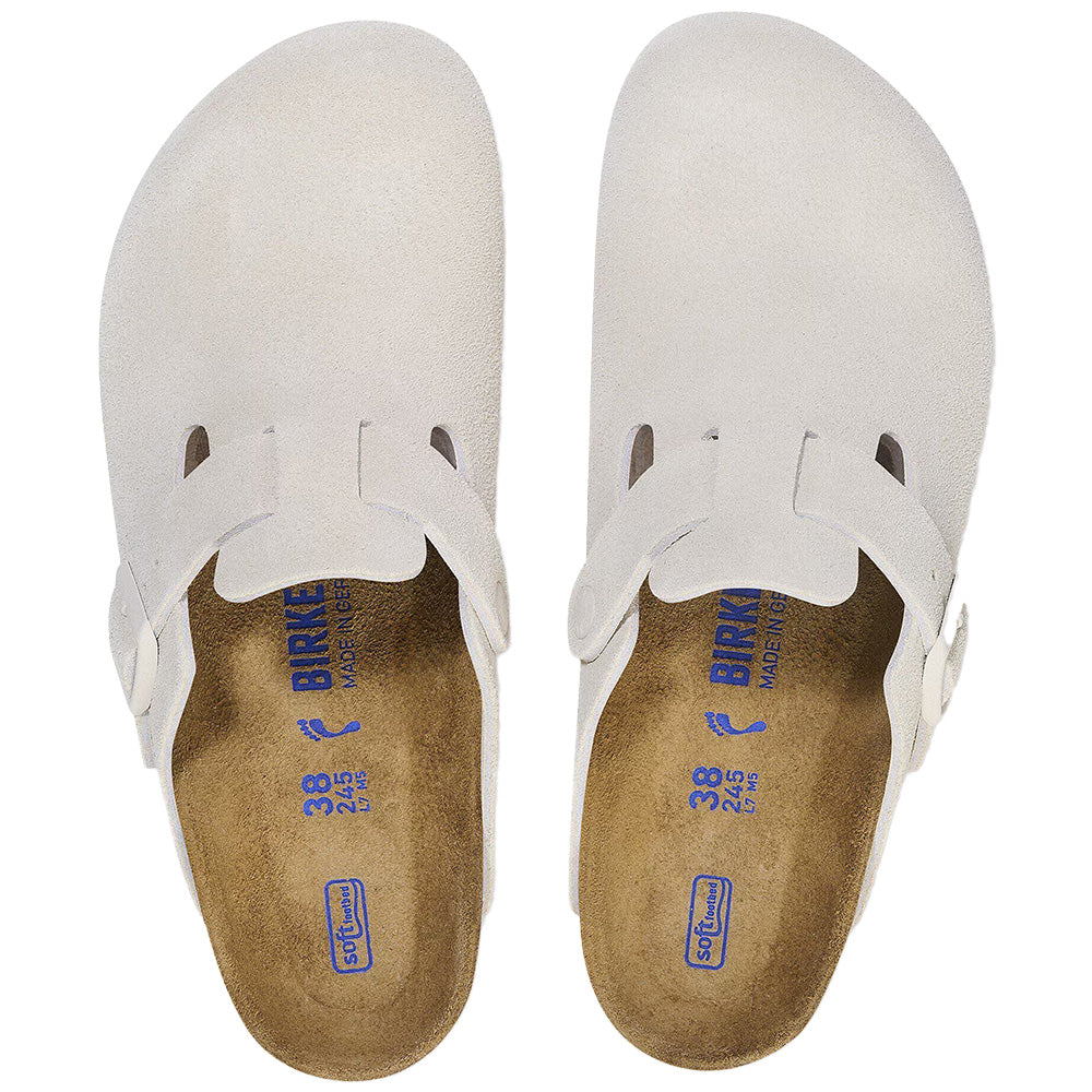 Boston Soft Footbed Suede Leather Shoes