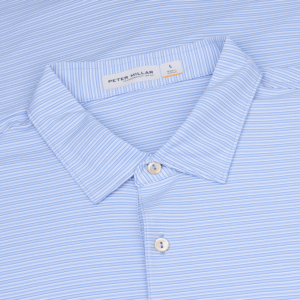 Featherweight Trading Stripe Performance Polo