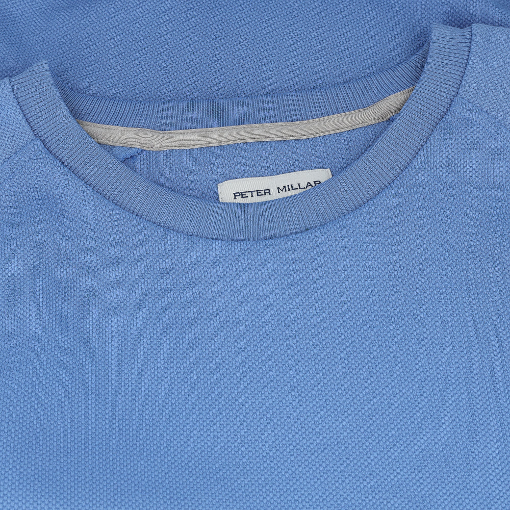 Cradle Piqué Performance Crewneck