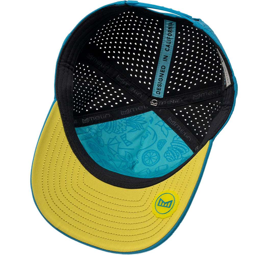 Odysea Rope Bulls Icon Hydro Hat - Blue Lagoon