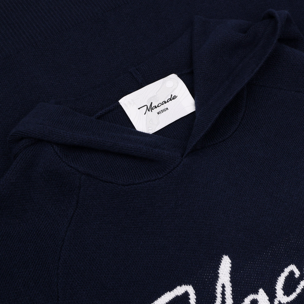 Signature Knit Hooded Pullover