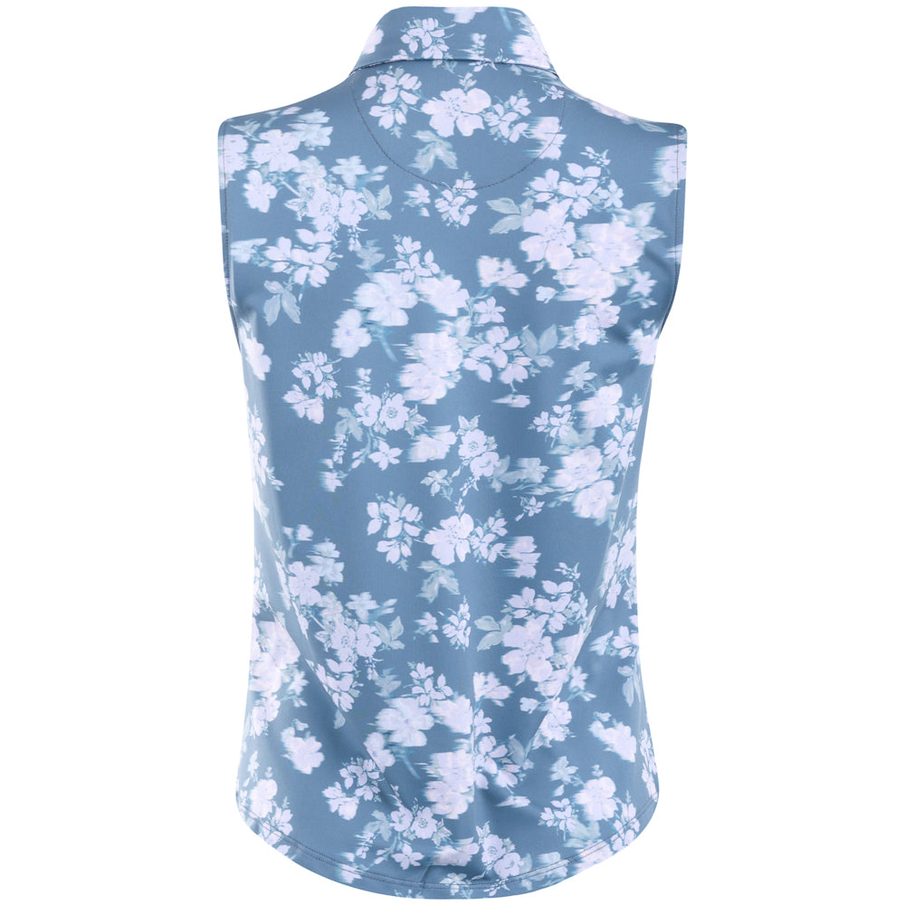 Women's Stormy Petal Performance Sleeveless Polo