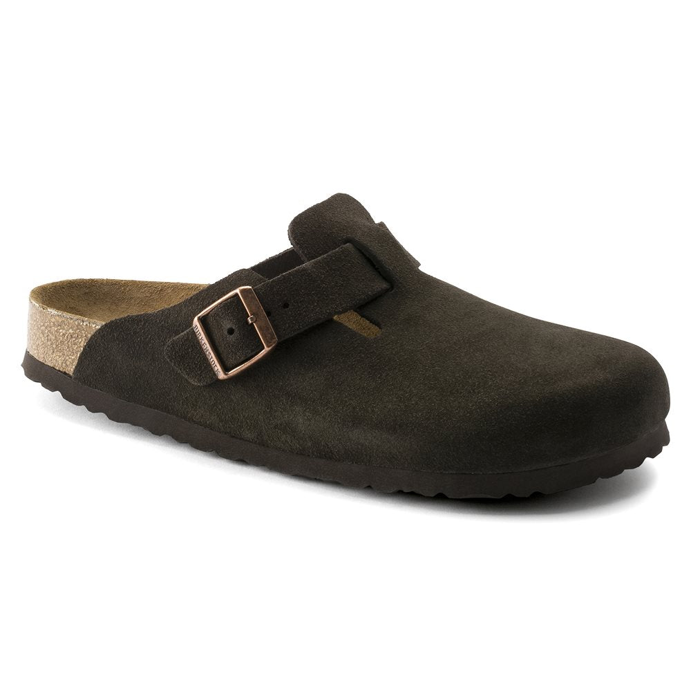 Boston Soft Footbed Suede Leather Shoes