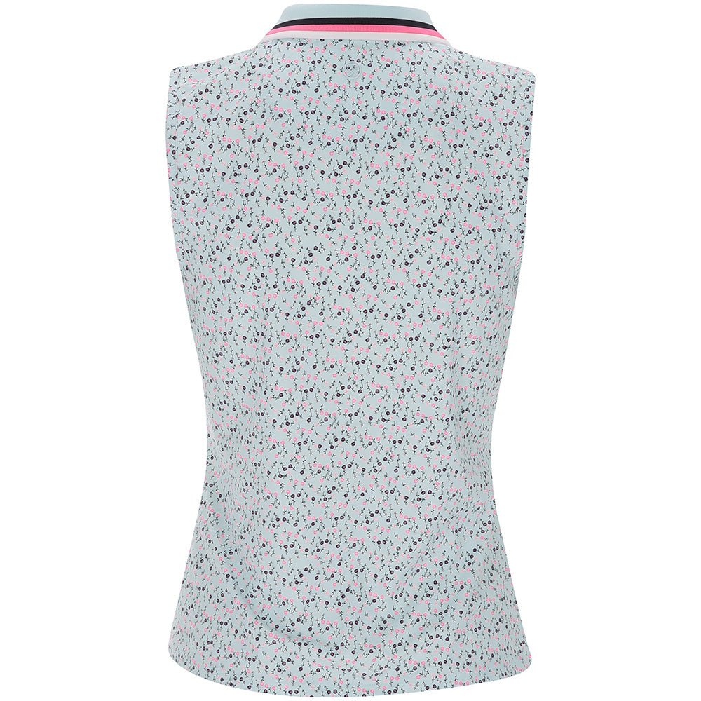 Women’s Aye Poppy Silky Tech Nylon Sleeveless Polo - Fairway Styles