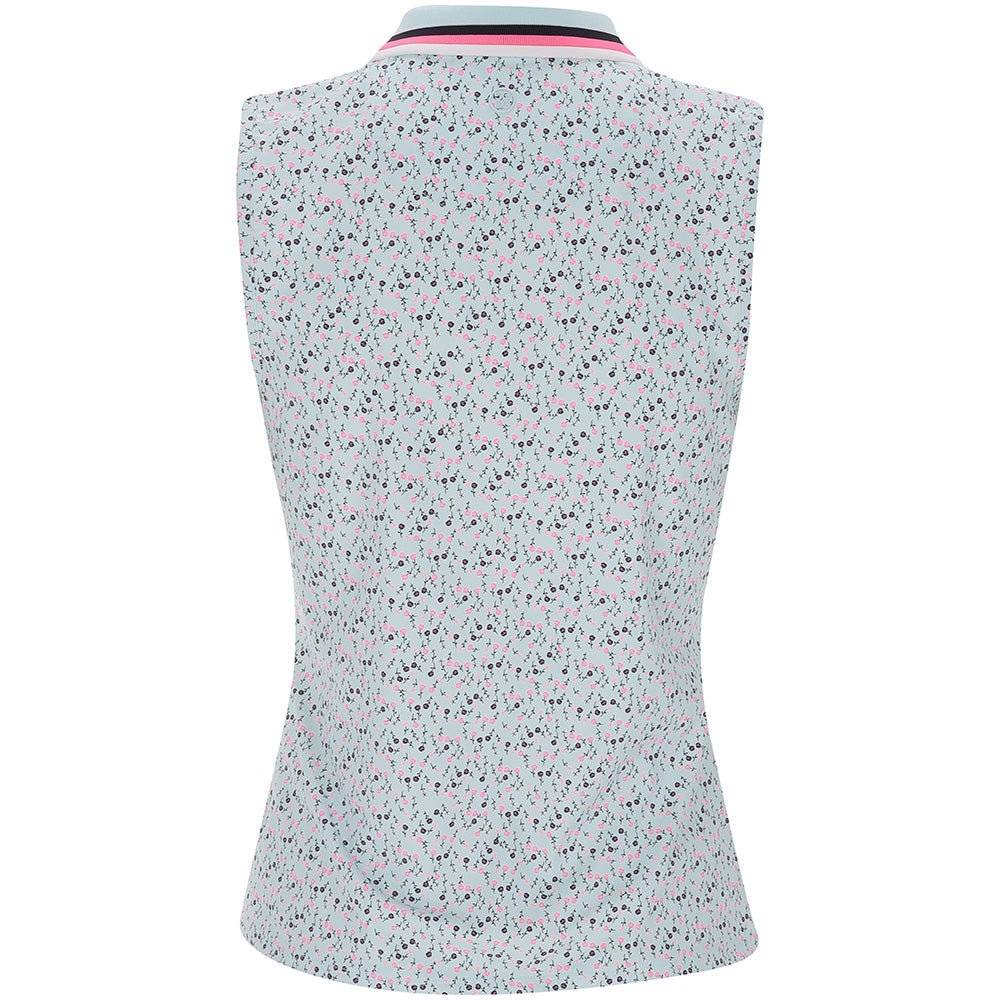 Women’s Aye Poppy Silky Tech Nylon Sleeveless Polo