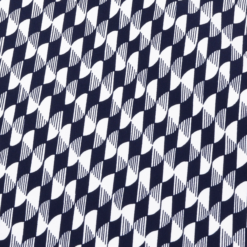 Women's Geo-Print Stretch-Twill Pants