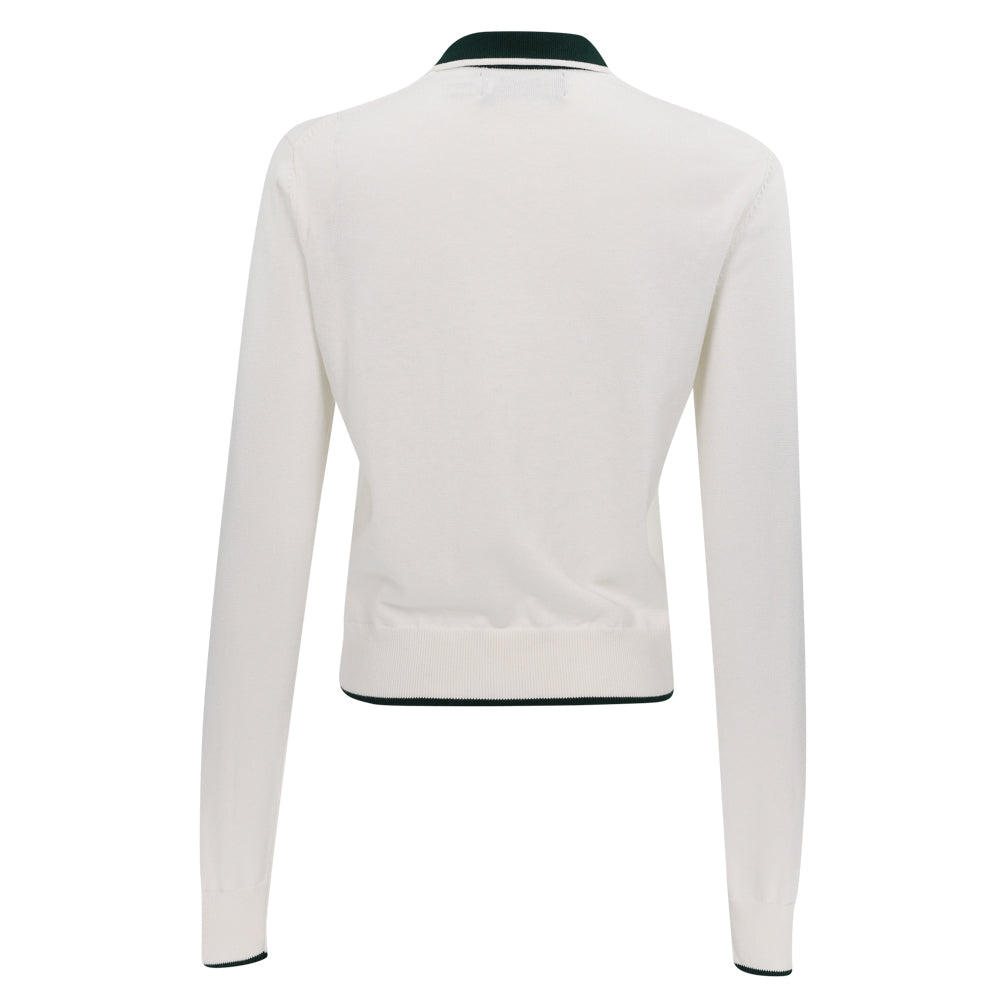 Women's Performance Polo-Collar Sweater