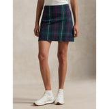 Women's Plaid Performance Long Skort