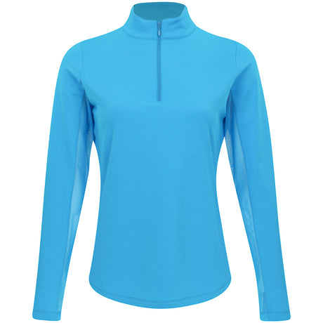 Women's Long Sleeve Mock Neck Top - Solid