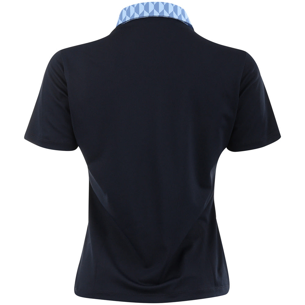 Women's Optic Block Collar Polo