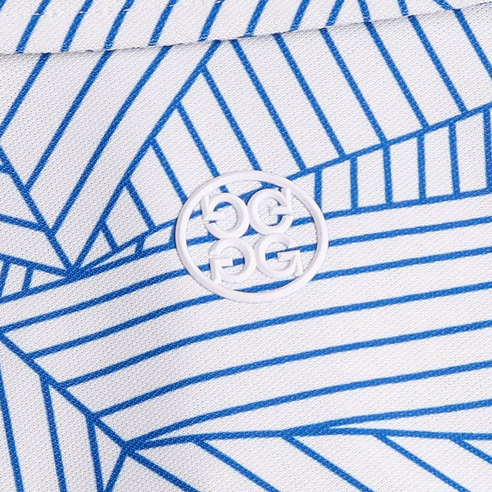 Geometric Tech Pique Polo