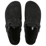 Women's Boston Shearling Sandals - Suede Leather - Fairway Styles
