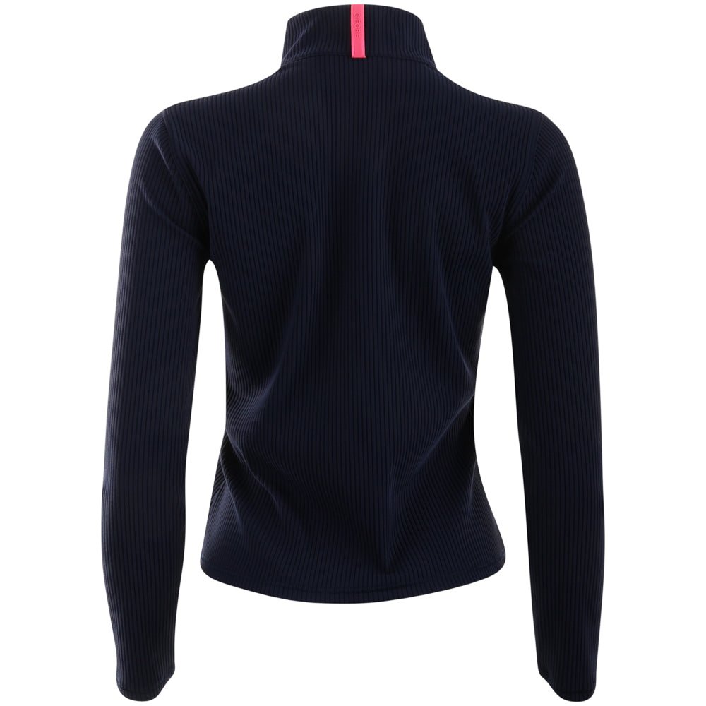 Women's Fitted Rib 1/4 Zip Pullover