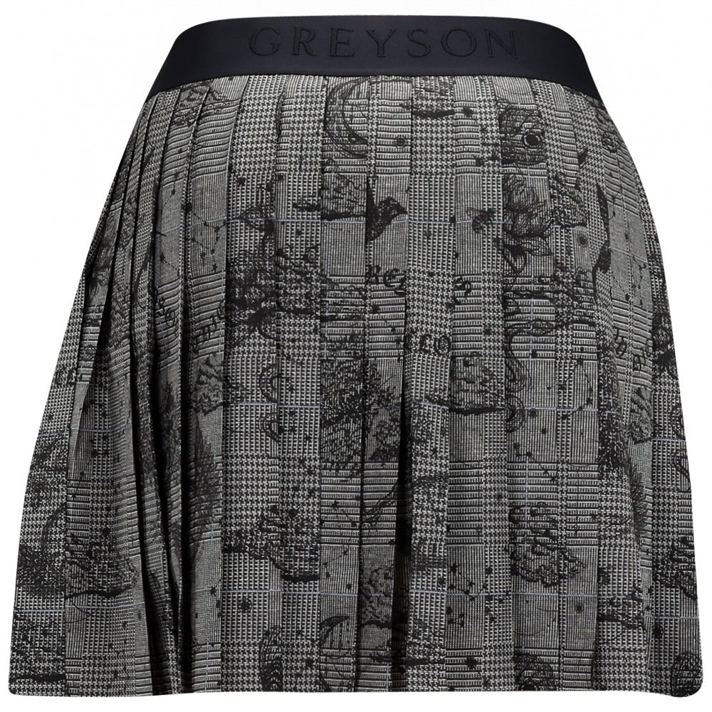 Women's Moon Diamond Plaid Leo Skort - Fairway Styles