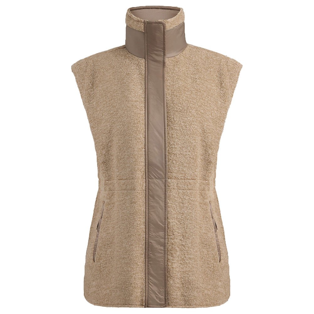 Women's Reversible Fleece & Nylon Hybrid Jacket