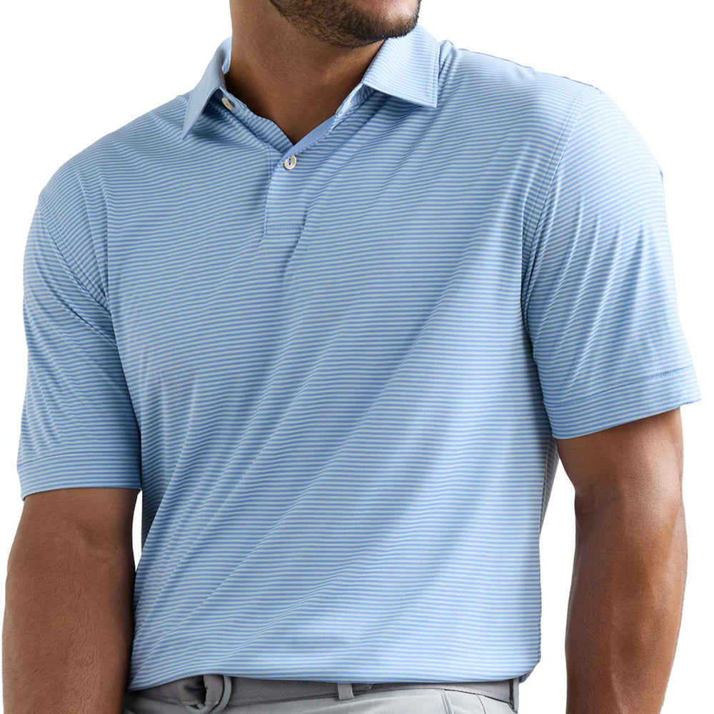 Featherweight Stripe Performance Polo