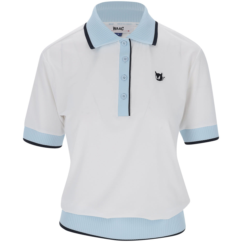 Women's Rib Collar Polo