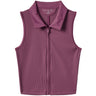 TravisMathew Women's Midline Moveknit Sleeveless Full Zip Polo