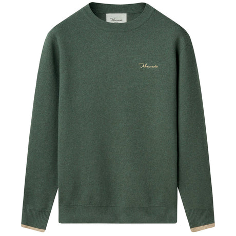 Cashmere Blend Knit Crewneck Sweater