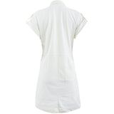 Women's Sleeve Rolled Dress