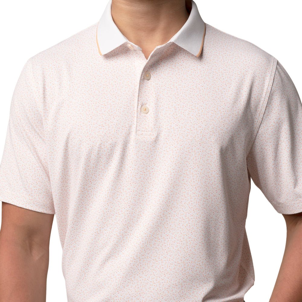 Micro Floral Polo - Fairway Styles