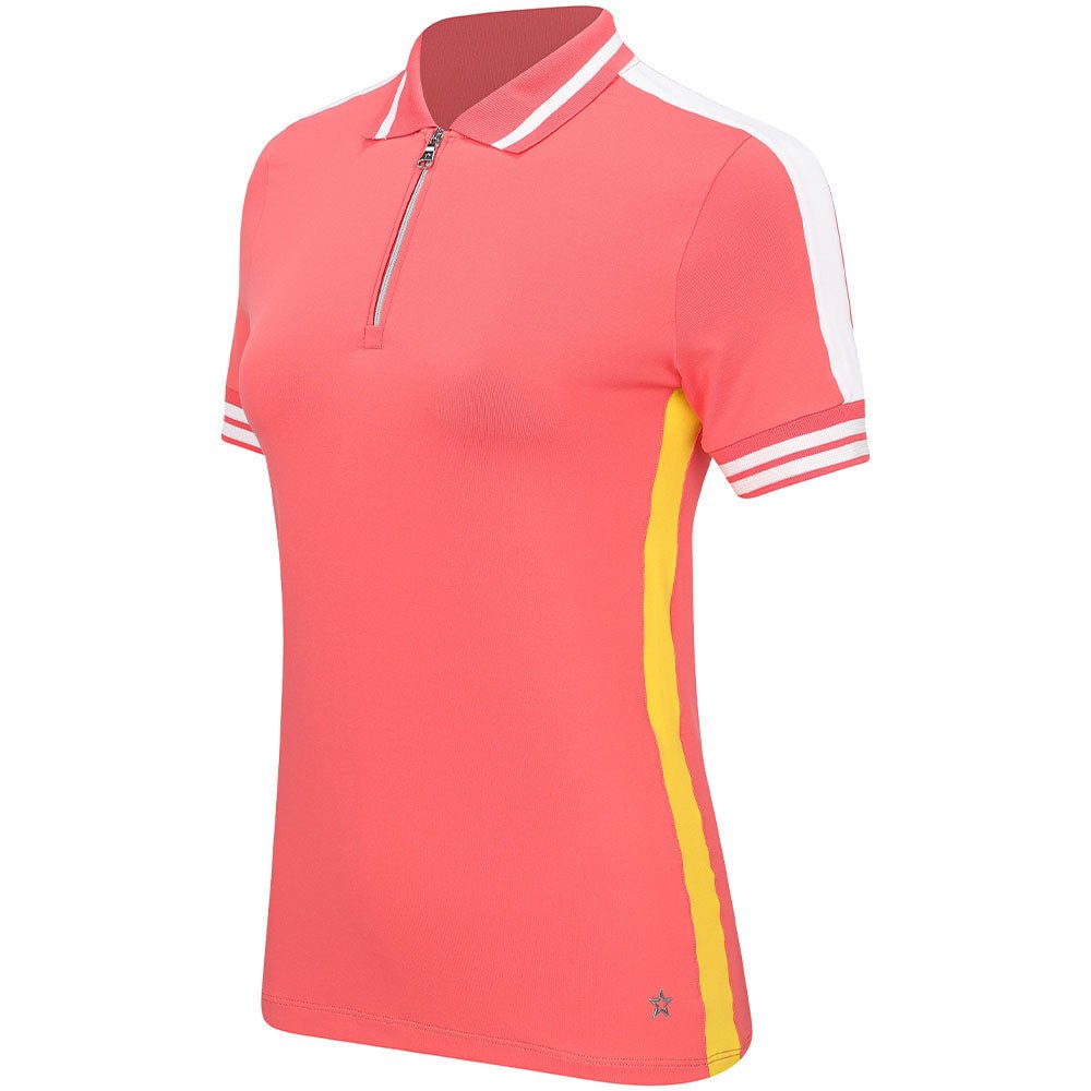 Women's The Simone 1/4 Zip Polo - Fairway Styles