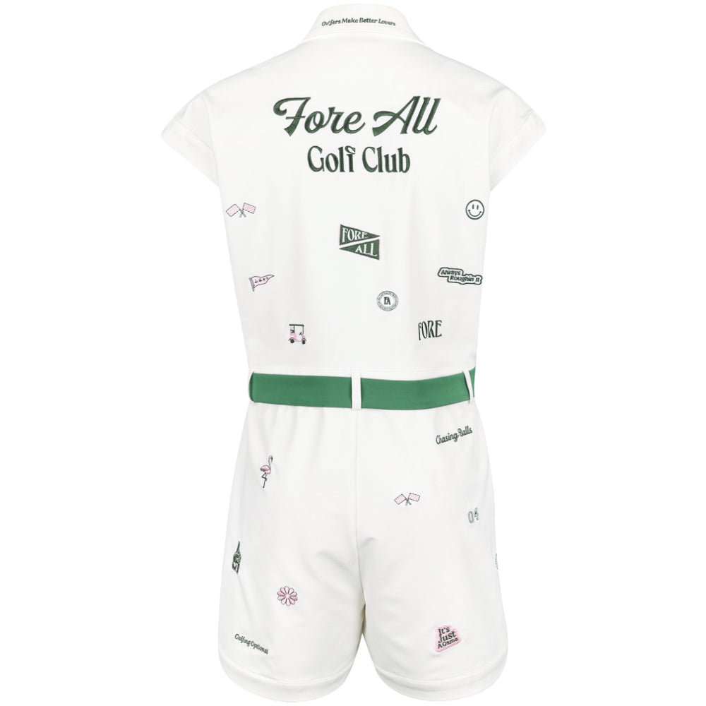 Women's Danny Full Zip Romper