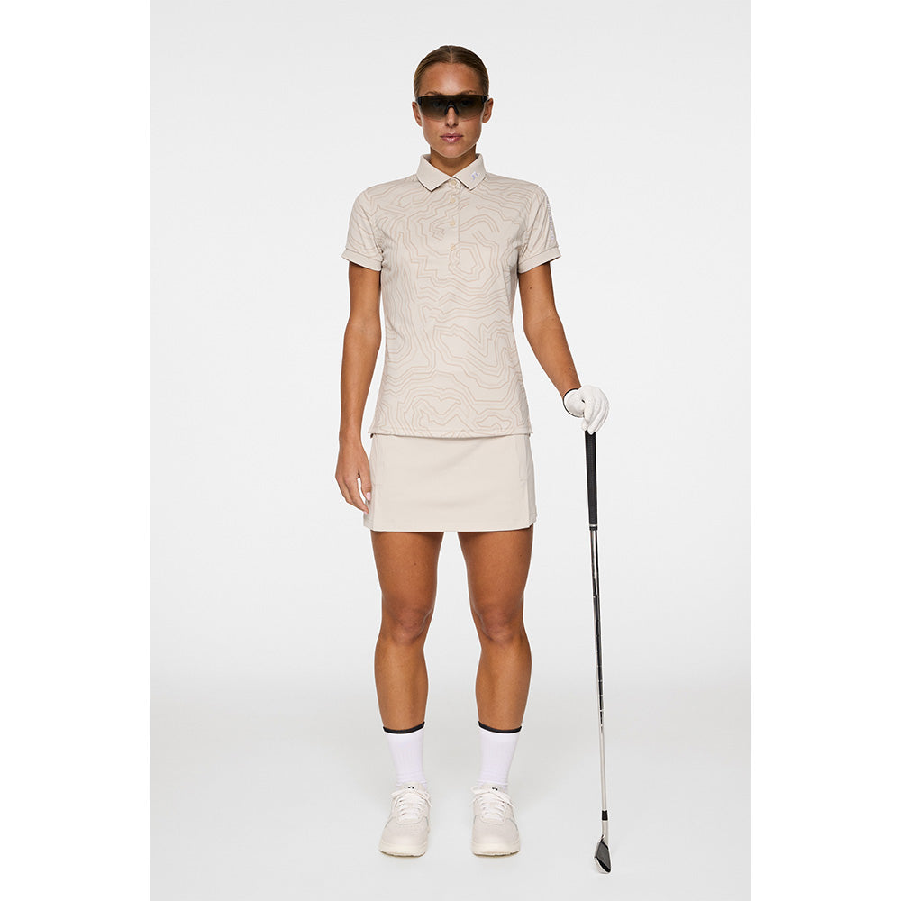 Women's Tour Tech Print Polo