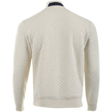 Quilted Double Knit 1/4 Zip Pullover