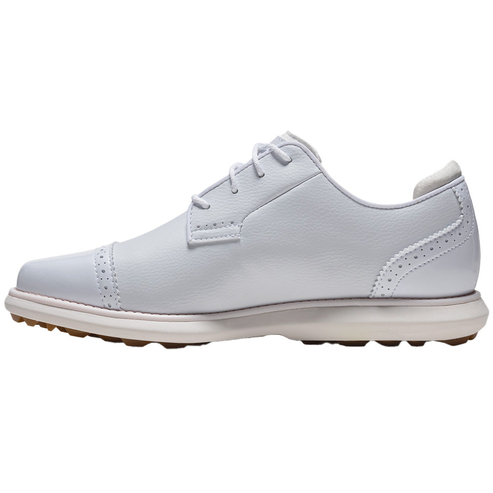 Women's Traditional Cap Toe Spikeless Golf Shoes