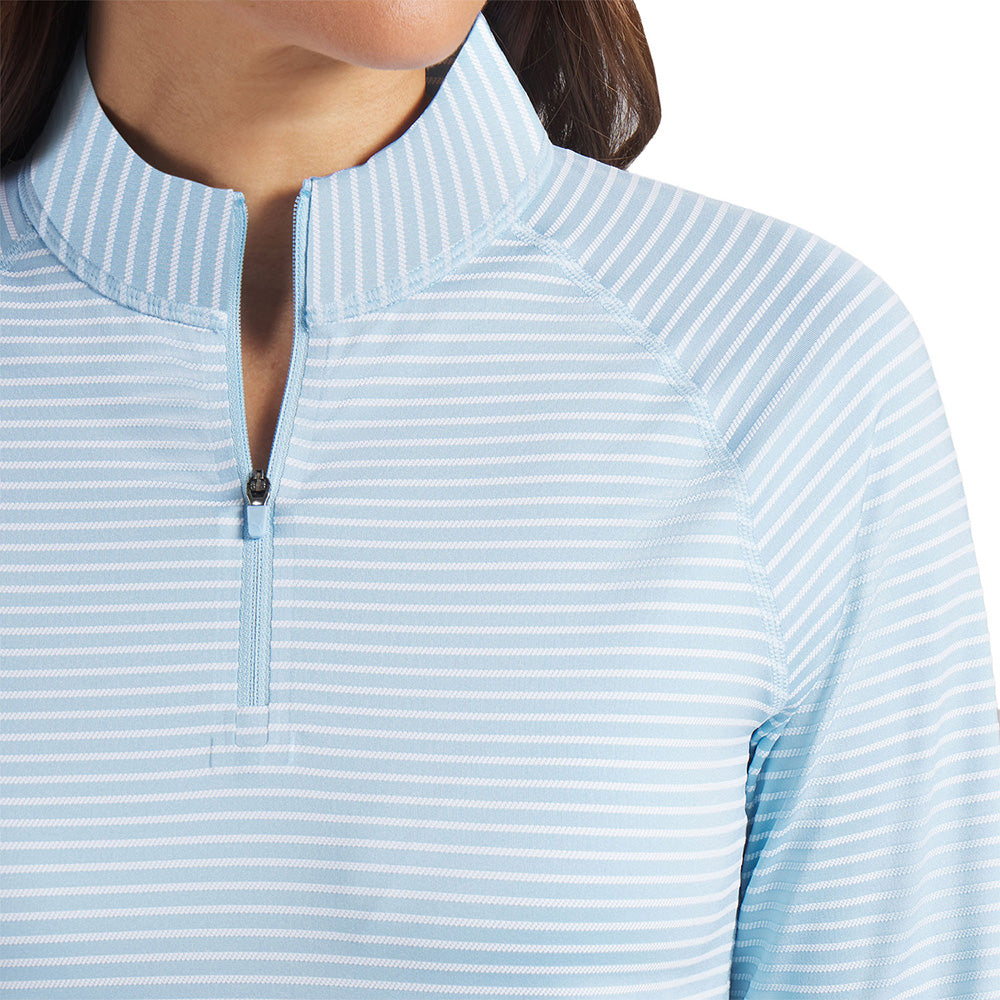 Women's UV Stripe 1/4 Zip Pullover