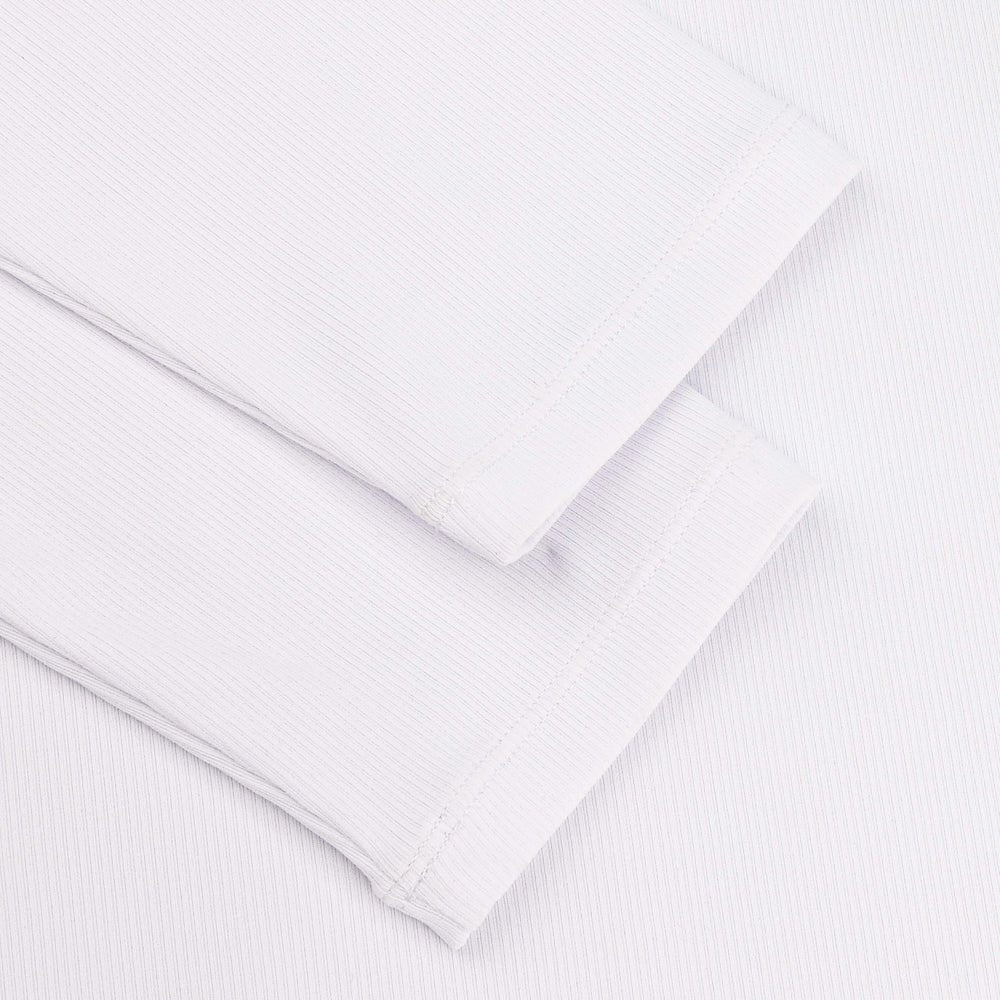 Women's Ribbed Tech Nylon Long Sleeve Polo