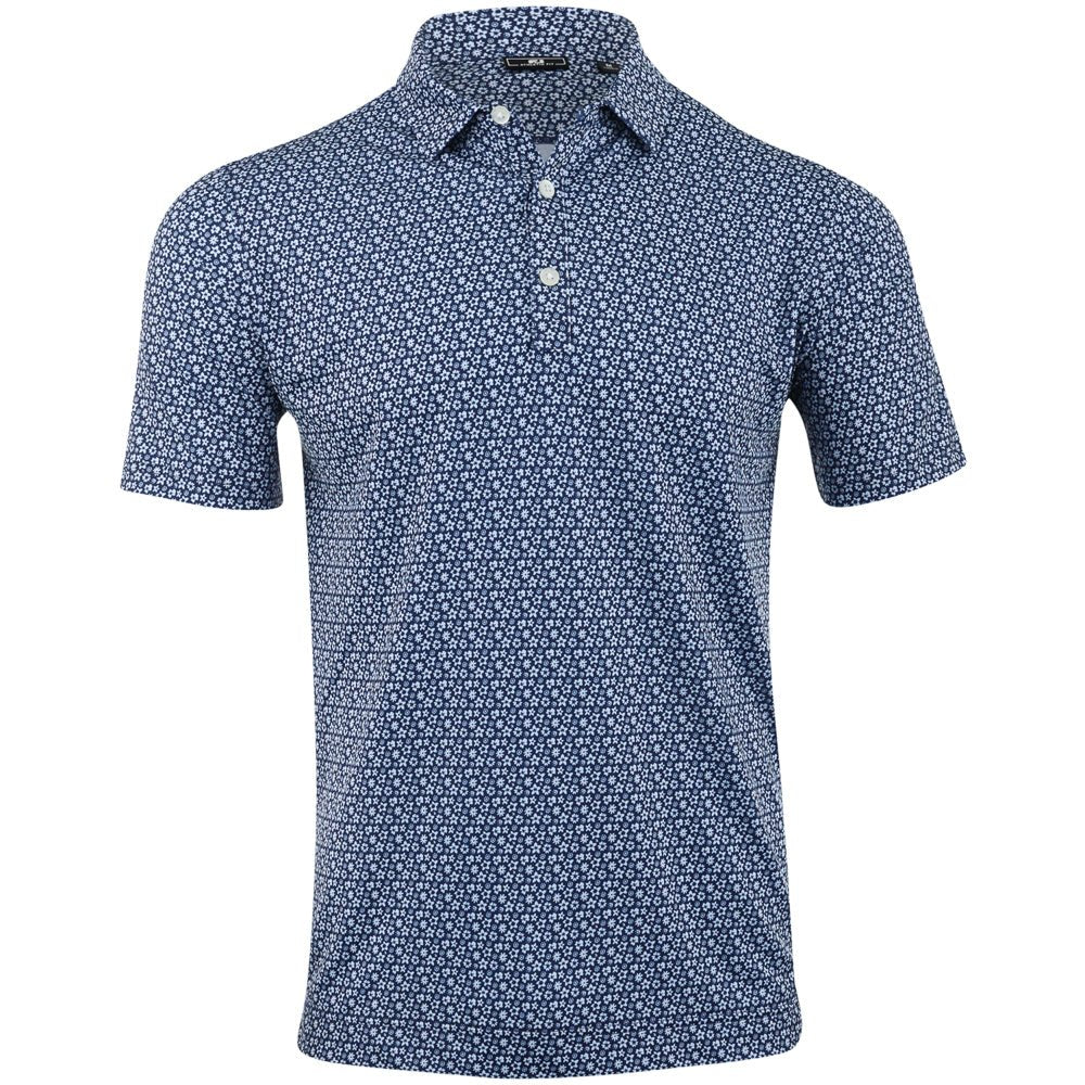 Floral Lisle Polo