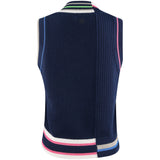 Women's Engineered Stripe Sweater Vest
