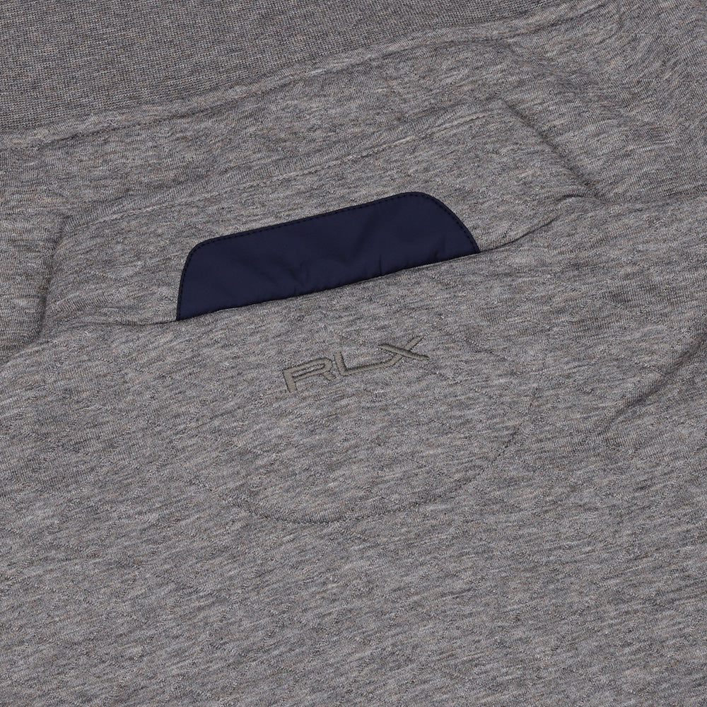 Quilted Double Knit 1/4 Zip Pullover