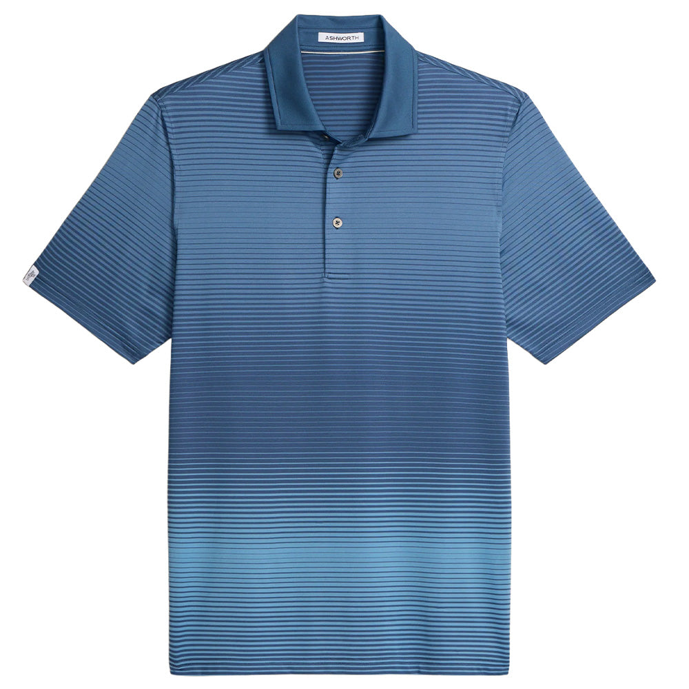 Gradient Stripe Polo