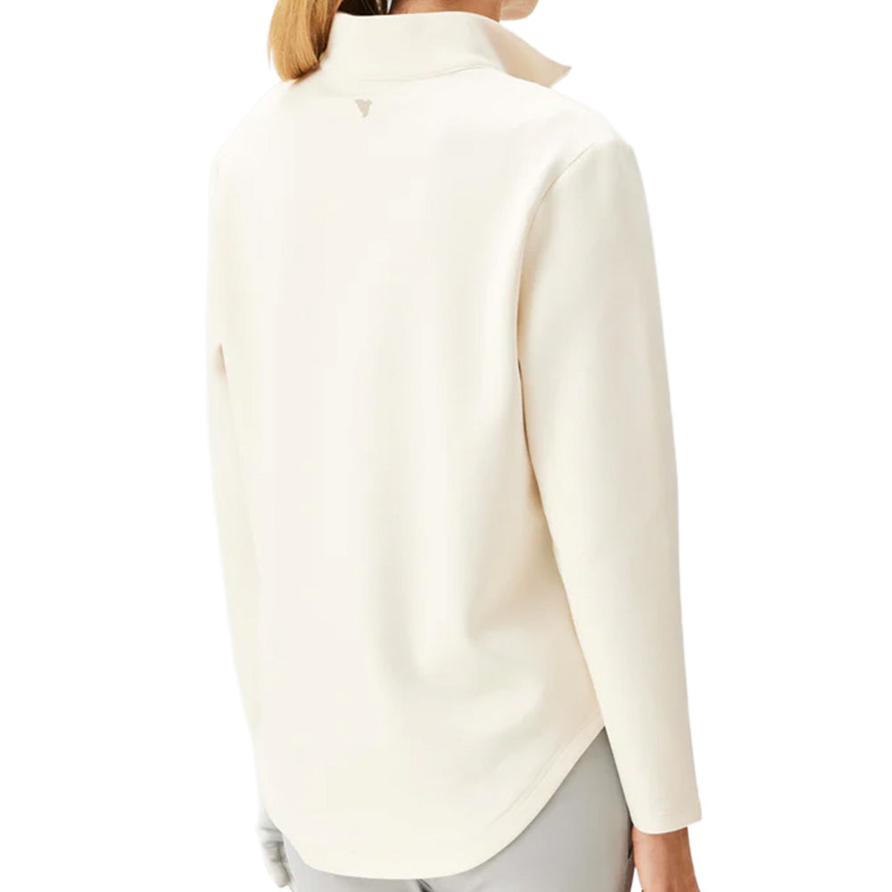 Women's Zoe Ivory Flex 1/4 Zip Sweater