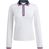 Women's All Play Tipped Long Sleeve 1/4 Zip Polo