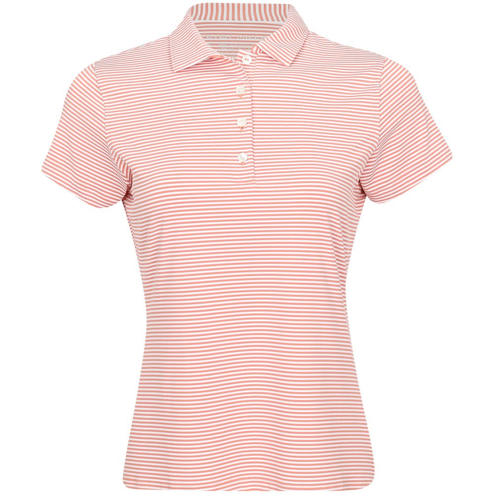 Women's Vista Stripe Jersey Polo - Fairway Styles