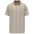 The Weekender Polo - Cream Stripe Print - Cream/Stripe