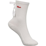 Women's Check Ribbon Socks