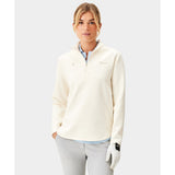 Women's Zoe Ivory Flex 1/4 Zip Sweater - Fairway Styles