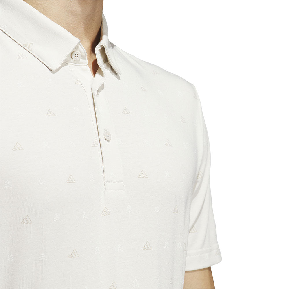 Go-To Mini-Crest Print Polo