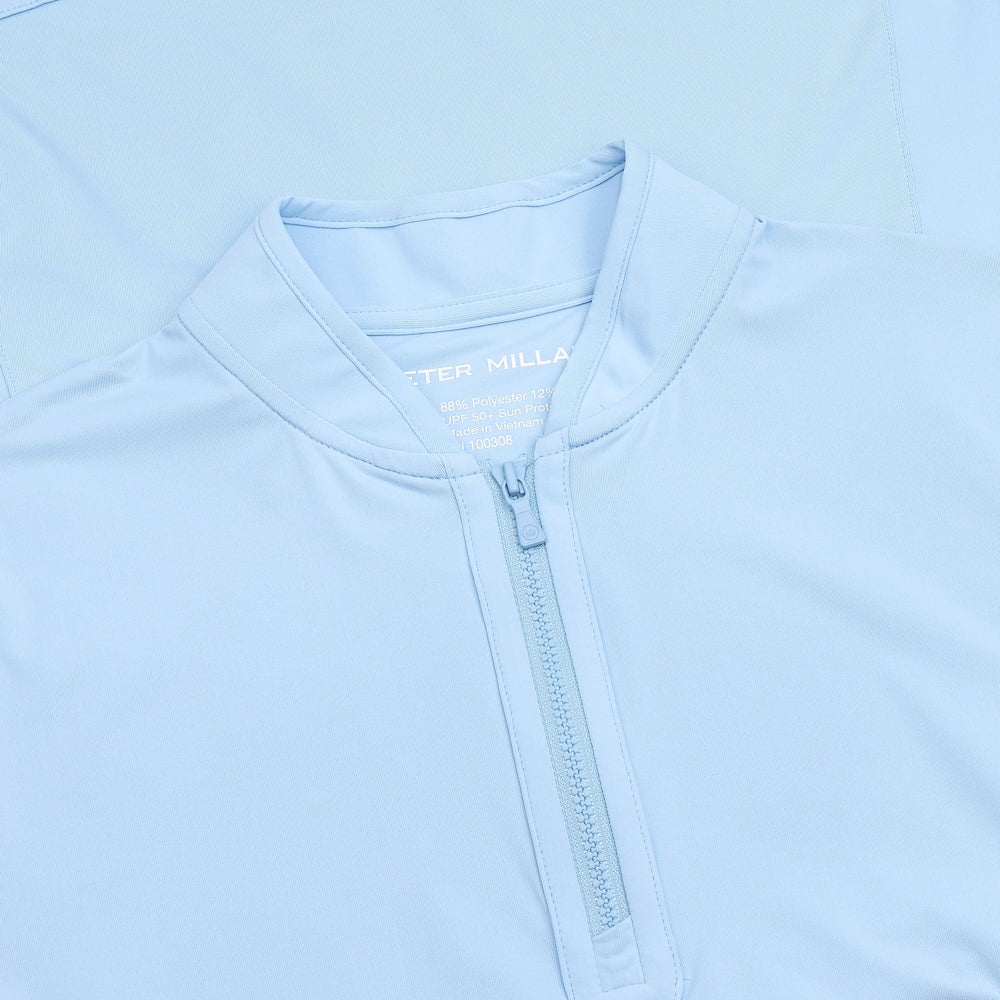 Women's Lightweight Long Sleeve 1/4 Zip Blade Collar Sun Shirt