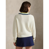 Women's 1/4 Zip Cricket Sweater