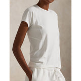 Women's Soft Pima Stretch Jersey Knit Tee - Fairway Styles