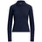 Women's Cable Long Sleeve 1/4 Zip Polo - Refined Navy