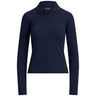 Women's Cable Long Sleeve 1/4 Zip Polo